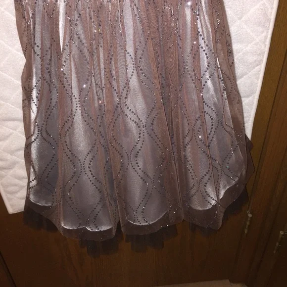 Grey glittery dress - Picture 4 of 5